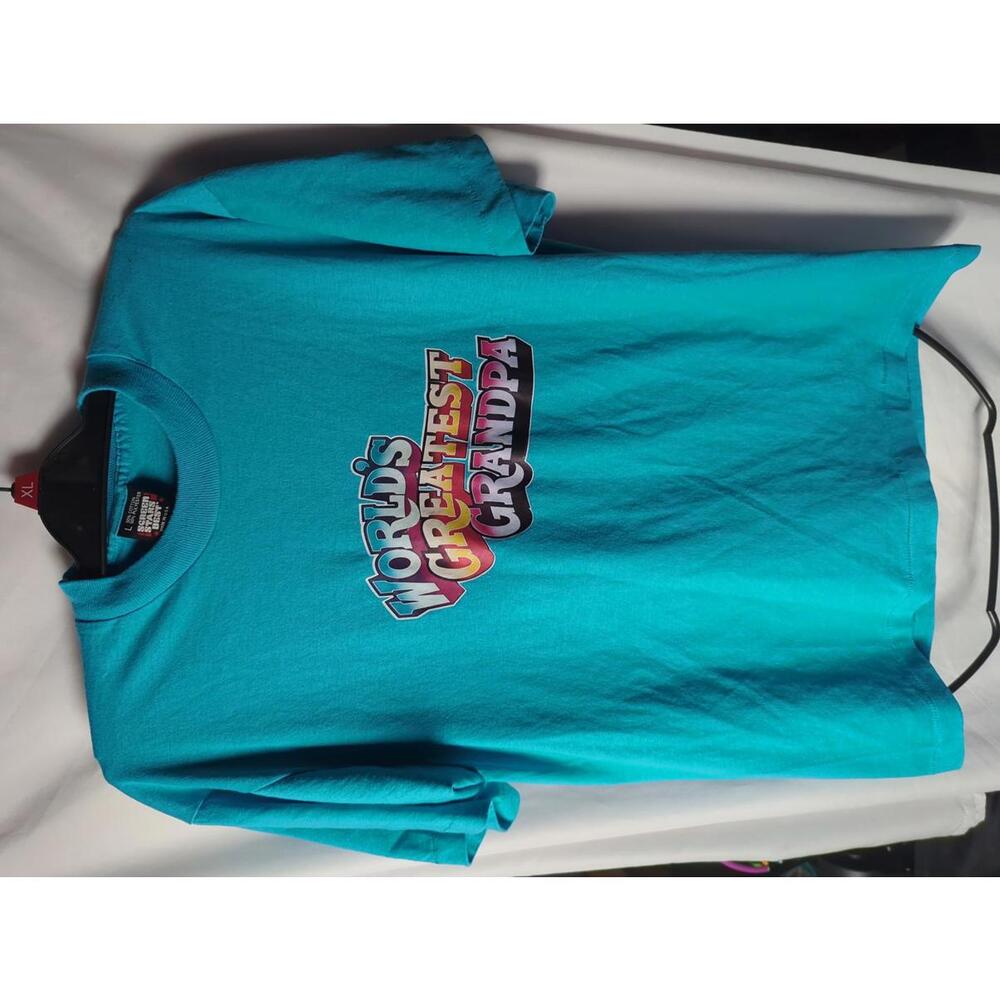 Vintage 80s/90s World's Greatest Grandpa Graphic T-Shirt Size L